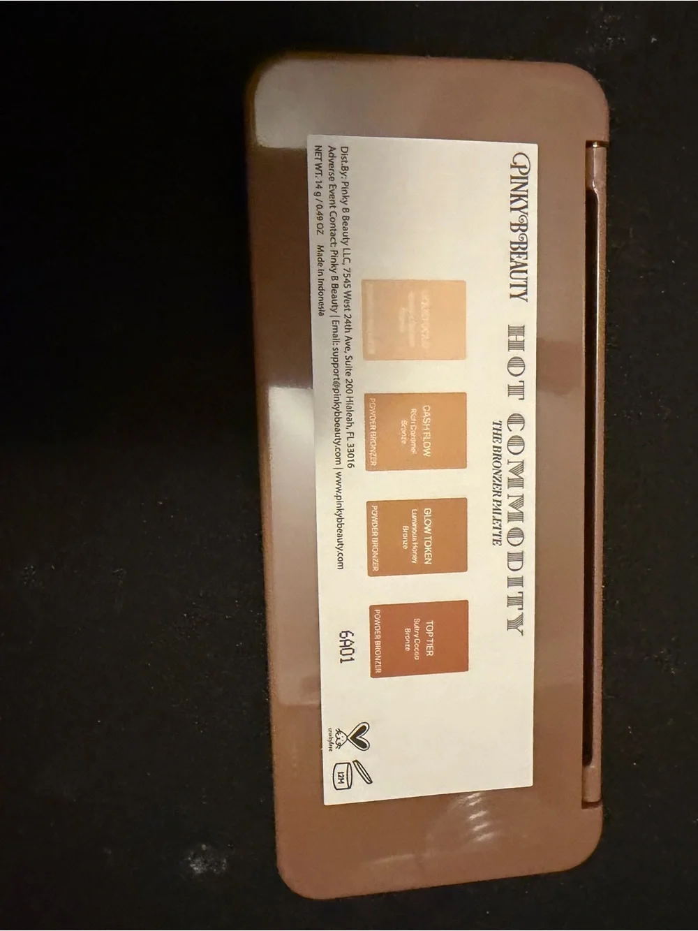 PINKY B COSMETICS Hot Commodity: The Bronzer Pallet NEW